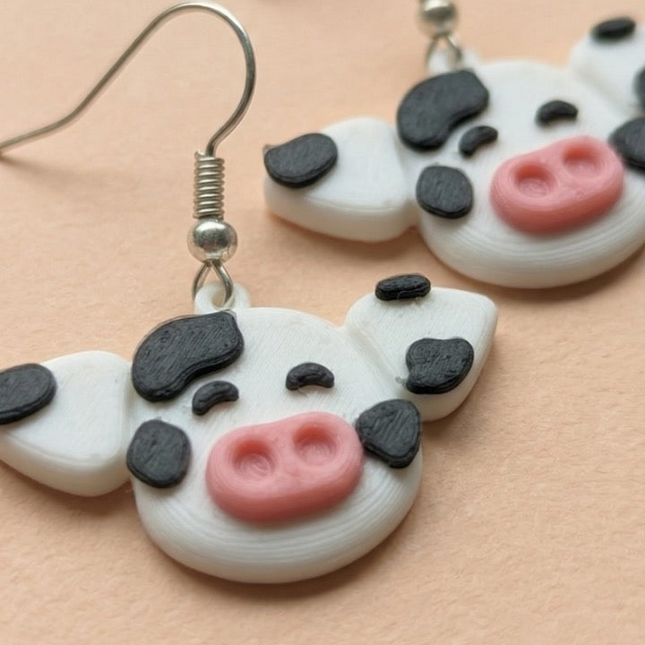 Moo Cow Earrings