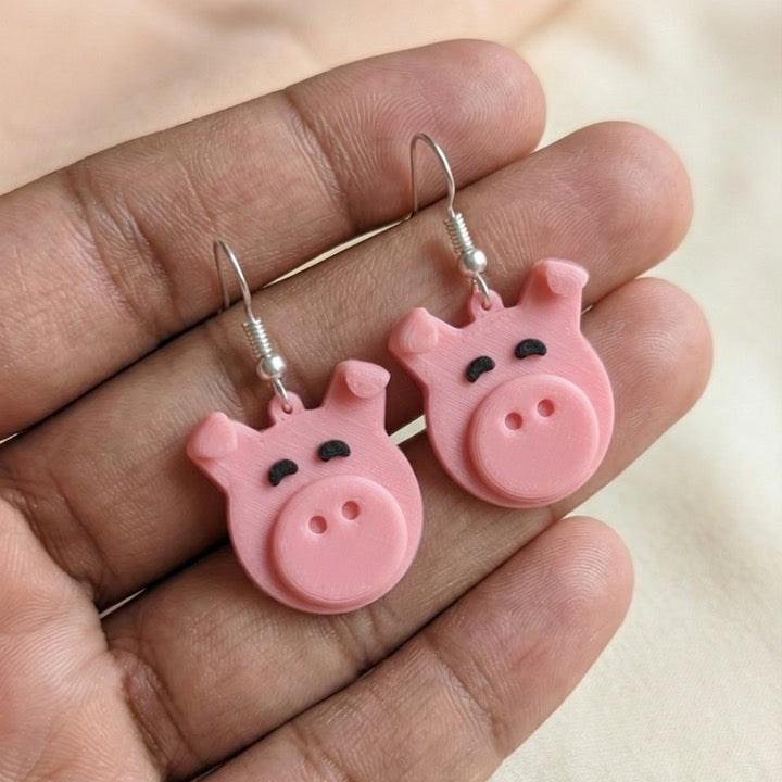 Piggy Earrings