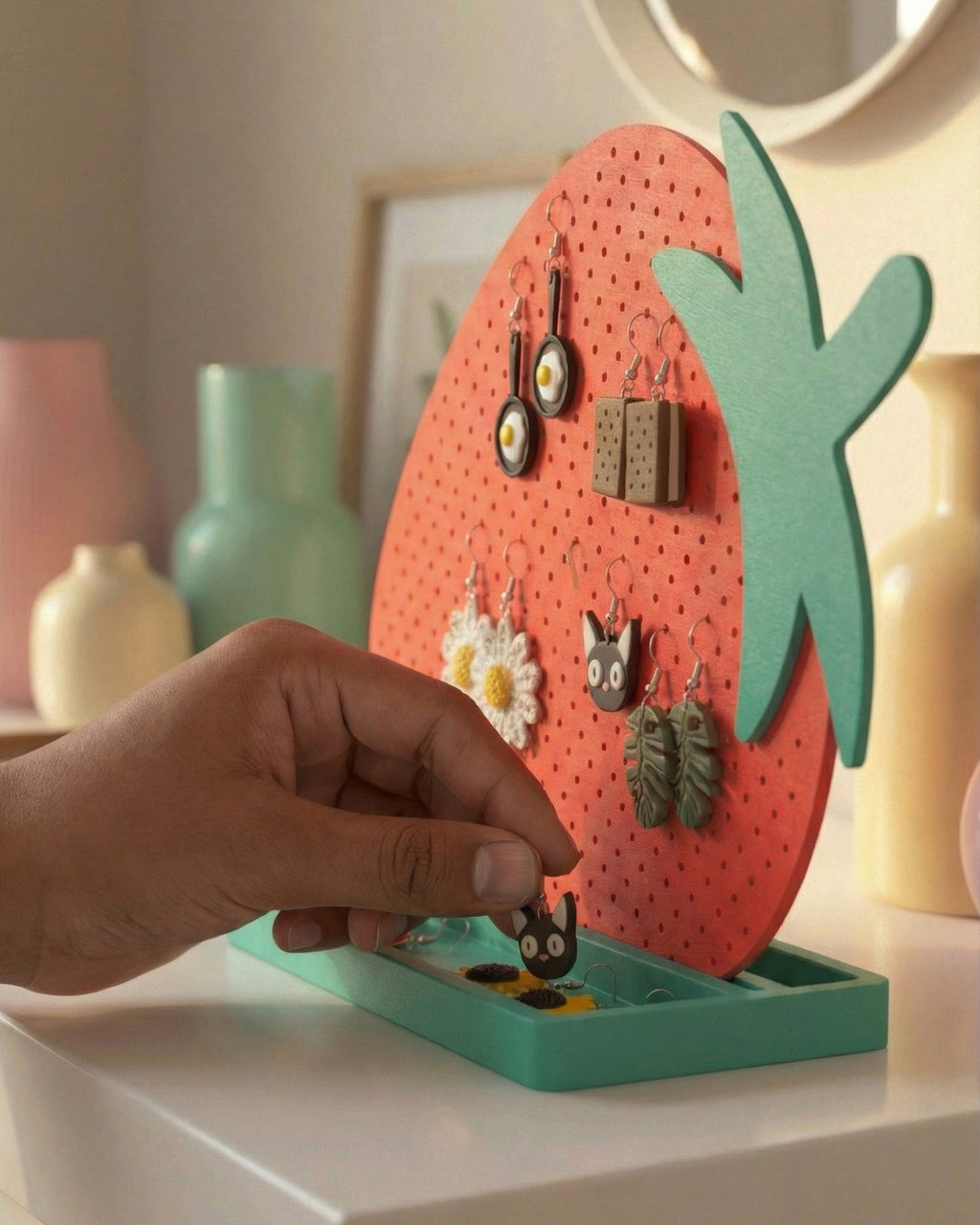 Berry Earring Stand