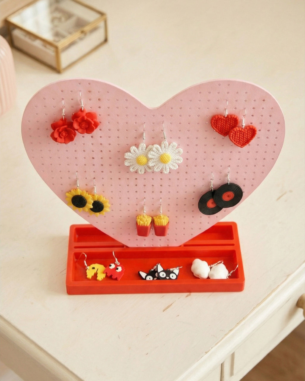 Heart Earring Stand